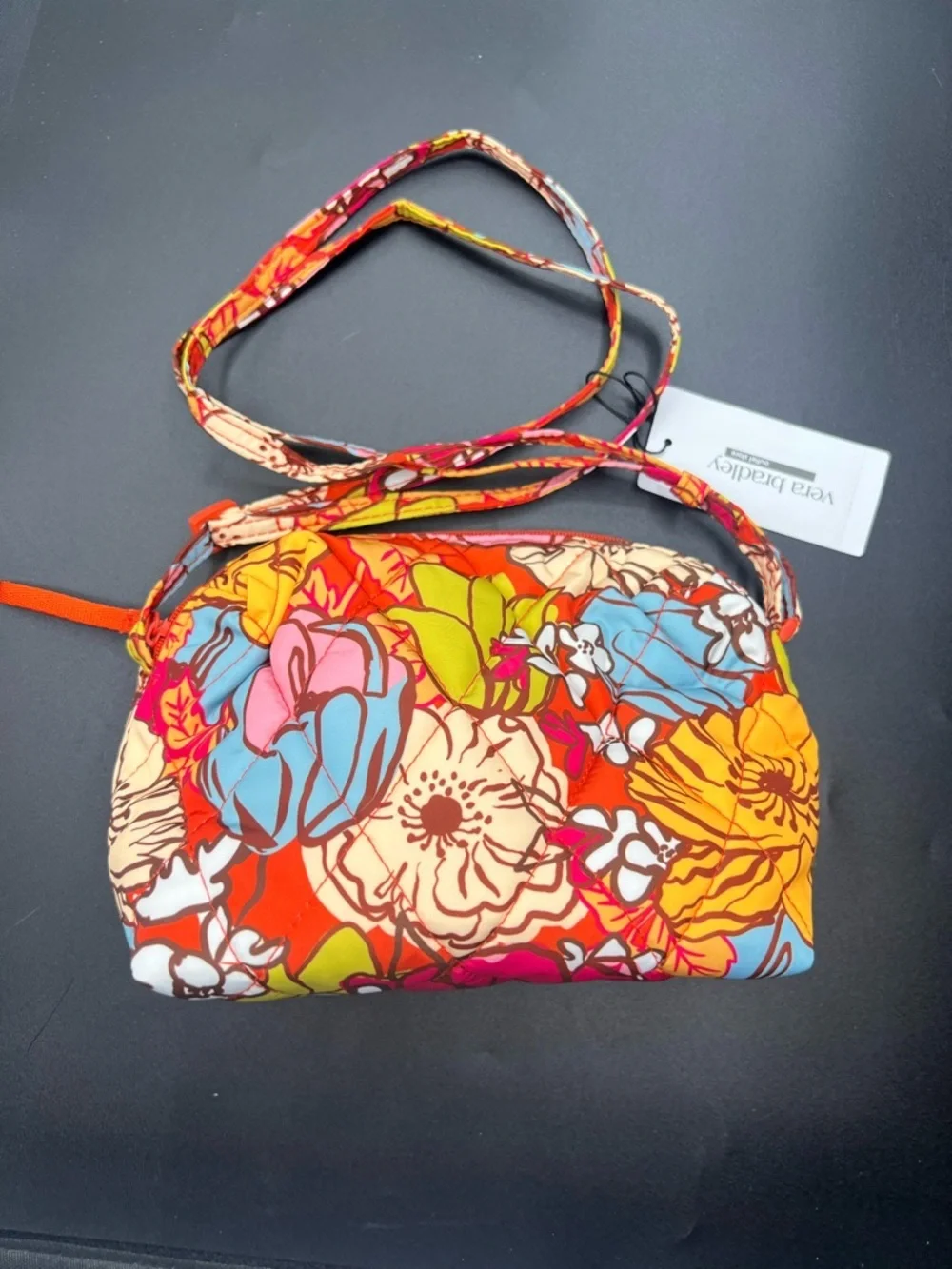 Vera Bradley Floral camera crossbody Bag in Multicolor